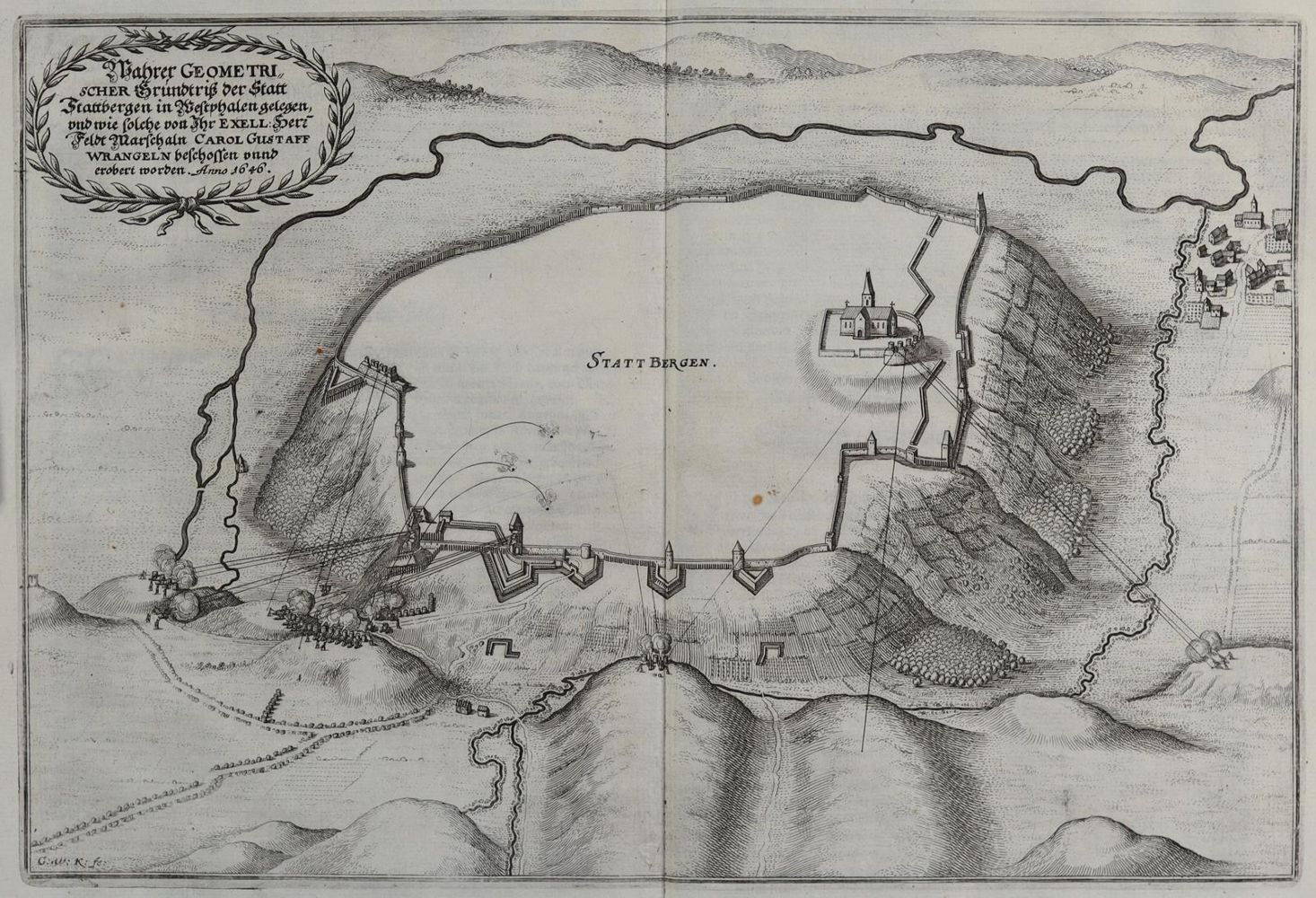Große Abbildung Nr.1: 133-2811 Obermarsberg.: (Deutschland)