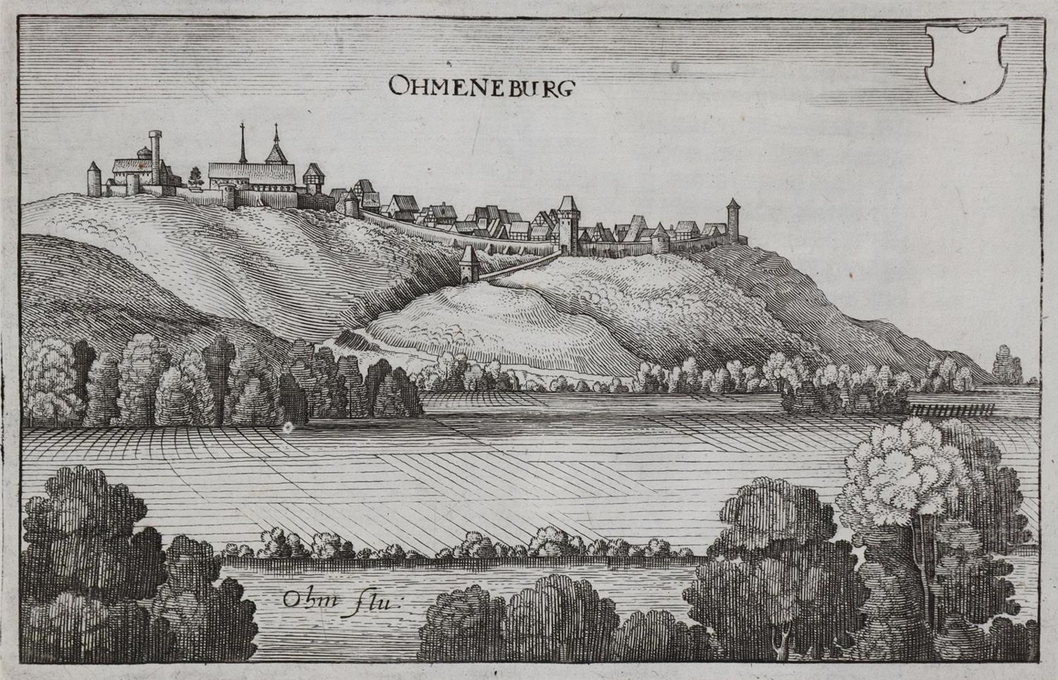 Große Abbildung Nr.1: 133-2816 Ohmenburg.: (Deutschland)