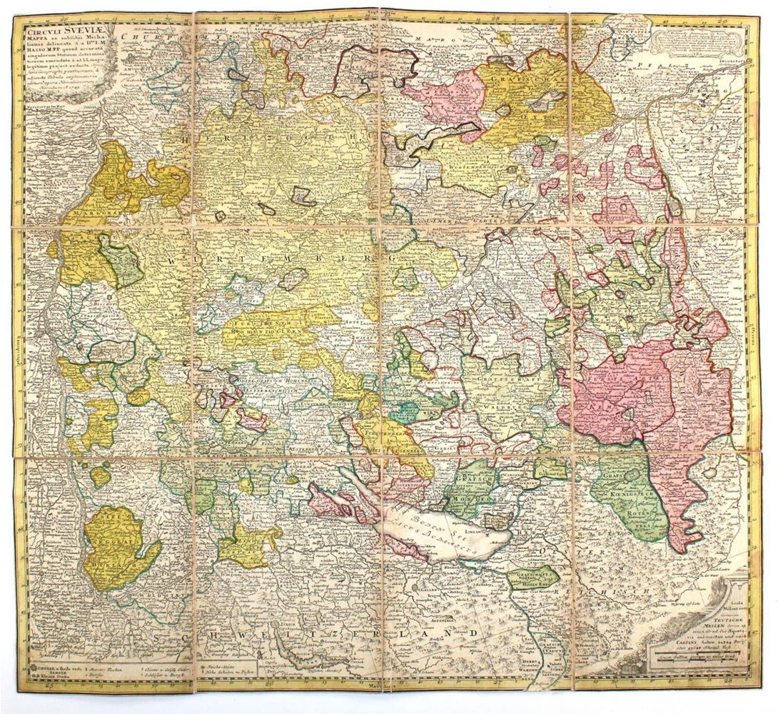 Große Abbildung Nr.1: 133-2861 Schwaben.: (Deutschland)
