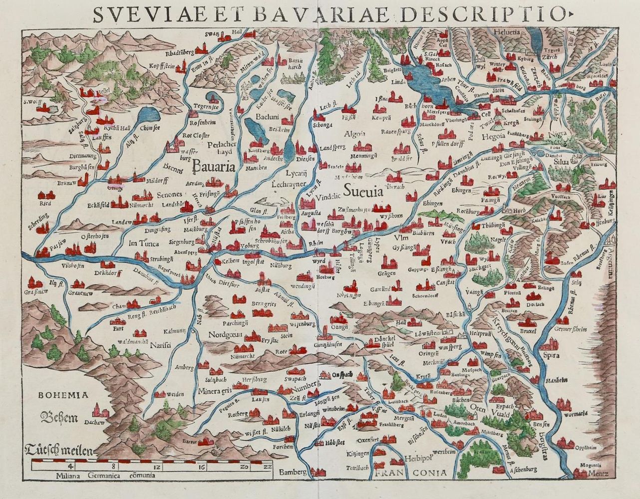 Große Abbildung Nr.1: 133-2862 Schwaben.: (Deutschland)