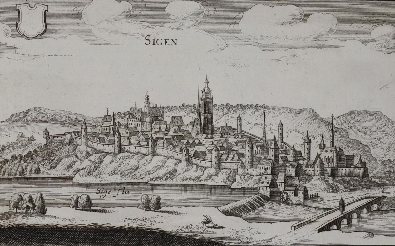 Große Abbildung Nr.1: 133-2868 Siegen.: (Deutschland)