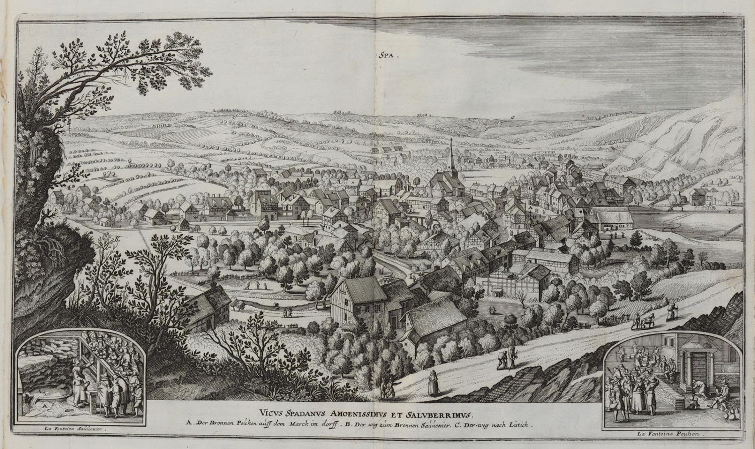 Große Abbildung Nr.1: 133-2873 Spa (Lüttich).: (Deutschland)