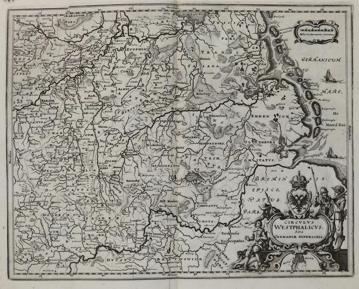 Große Abbildung Nr.1: 133-2901 Westfalen.  : (Deutschland)