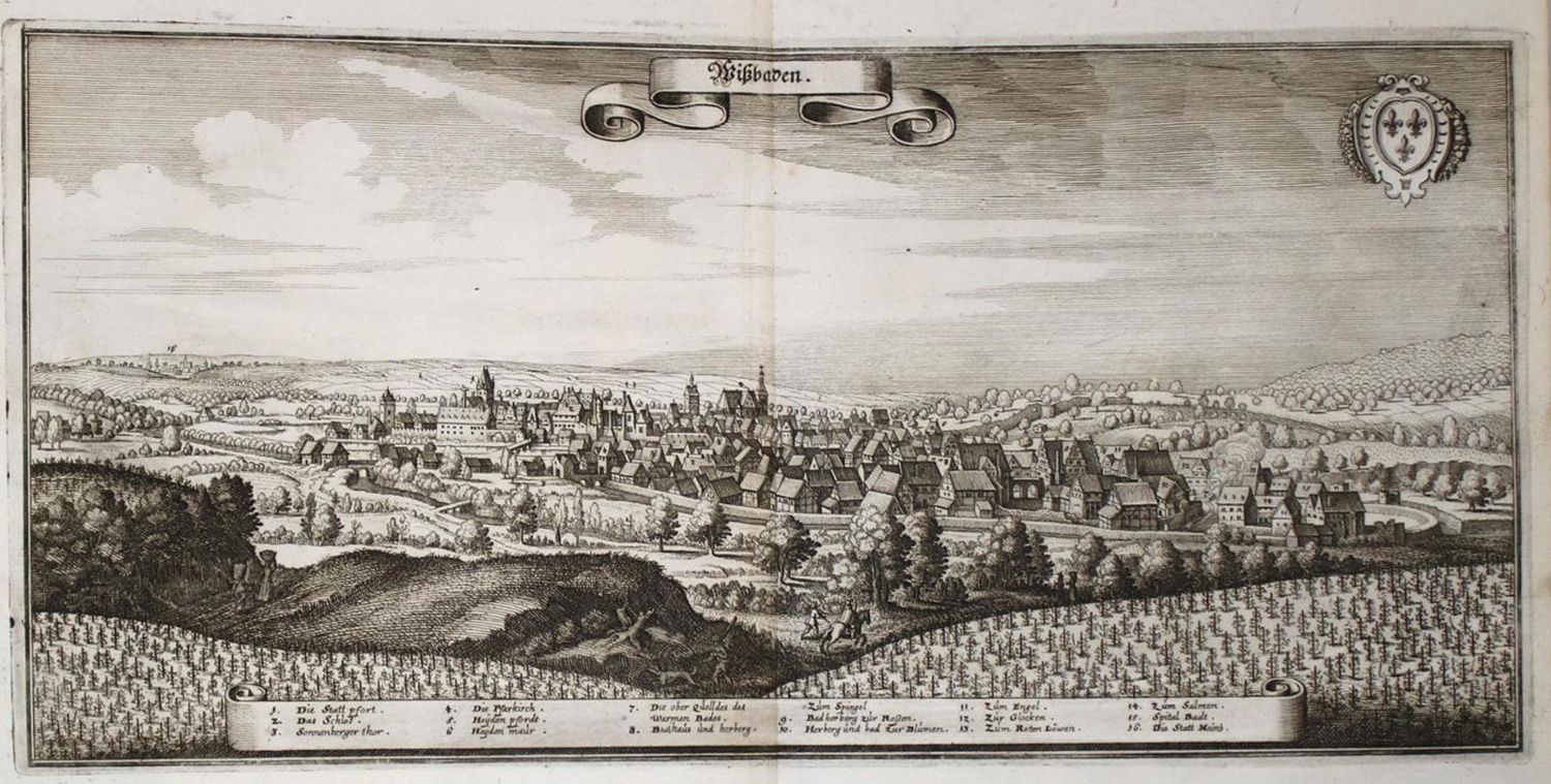 Große Abbildung Nr.1: 133-2907 Wiesbaden.: (Deutschland)