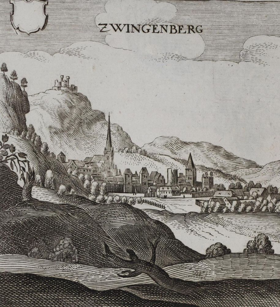 Große Abbildung Nr.1: 133-2918 Zwingenberg.: (Deutschland)