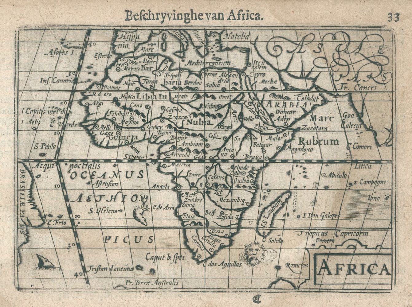 Große Abbildung Nr.1: 133-2920 Afrika.: (Ausland, Afrika)