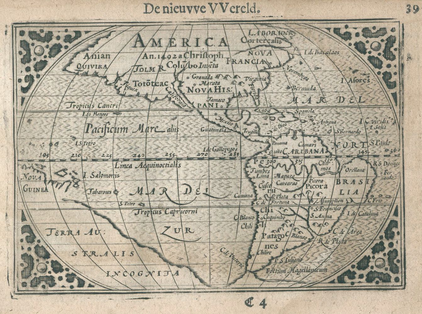 Große Abbildung Nr.1: 133-2923 Amerika.: (Ausland, Amerika)