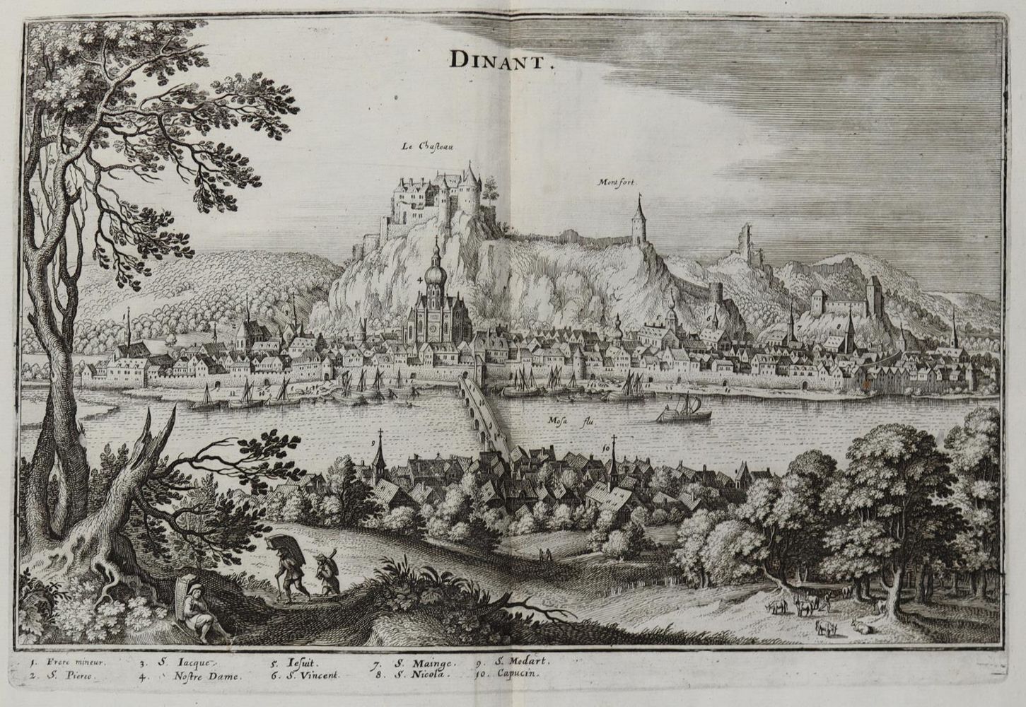 Große Abbildung Nr.1: 133-2935 Dinant.: (Ausland, Benelux)
