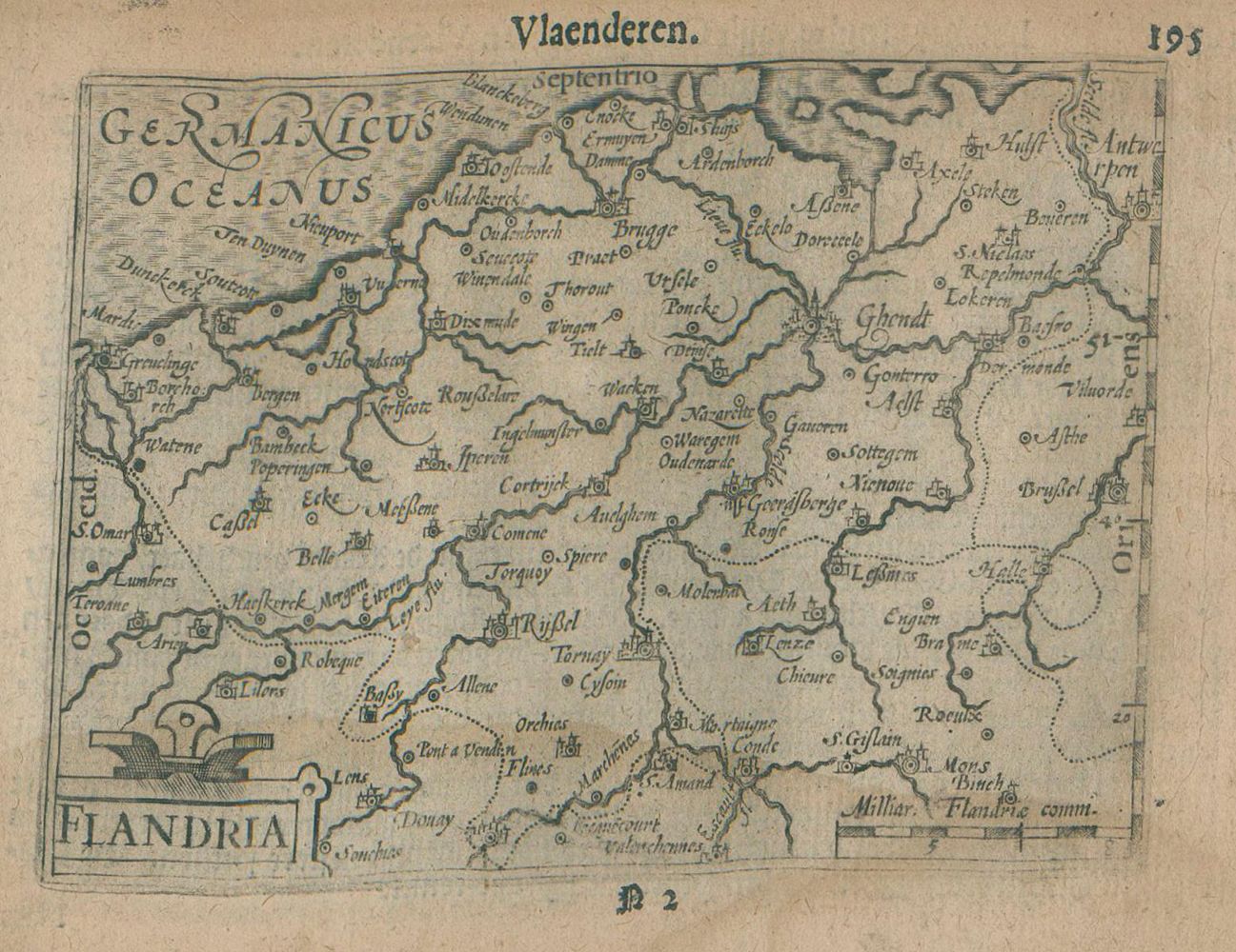 Große Abbildung Nr.1: 133-2938 Flandern.: (Ausland, Benelux)