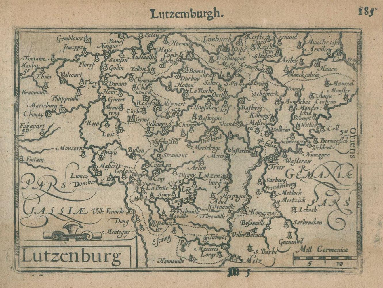 Große Abbildung Nr.1: 133-2949 Luxemburg.: (Ausland, Benelux)