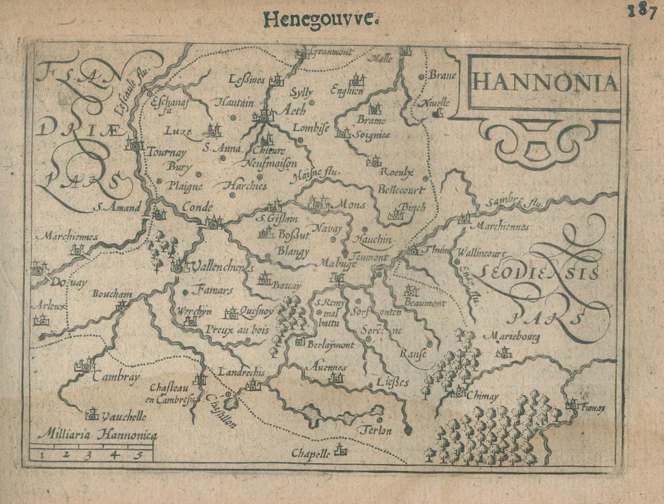 Große Abbildung Nr.1: 133-2958 Wallonien.: (Ausland, Benelux)