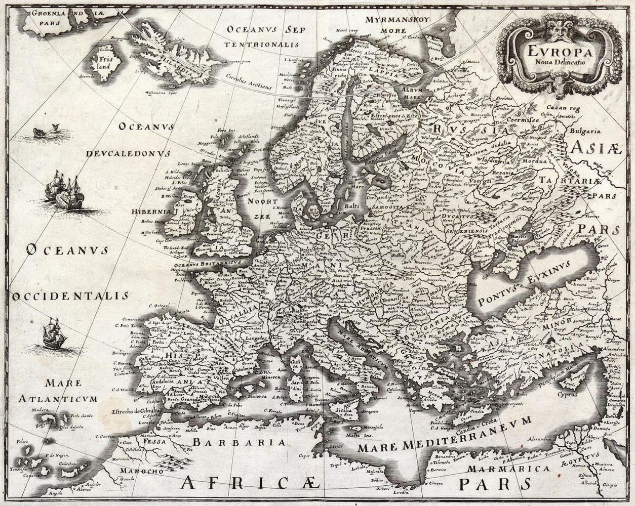 Große Abbildung Nr.1: 133-2971 Europa.: (Ausland, Europa)