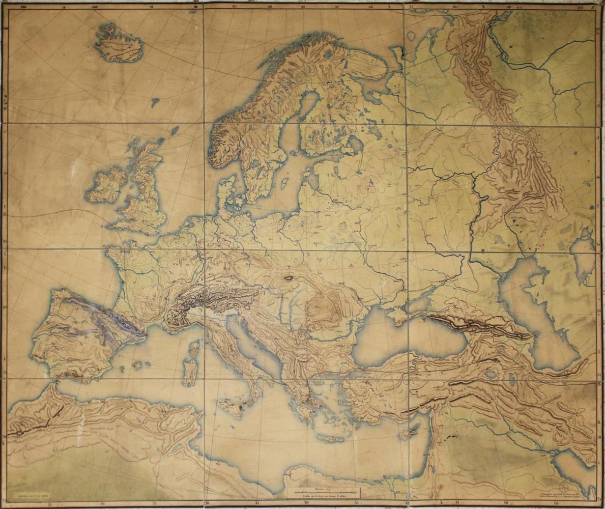 Große Abbildung Nr.1: 133-2972 Europa - Kleinasien.: (Ausland, Europa)