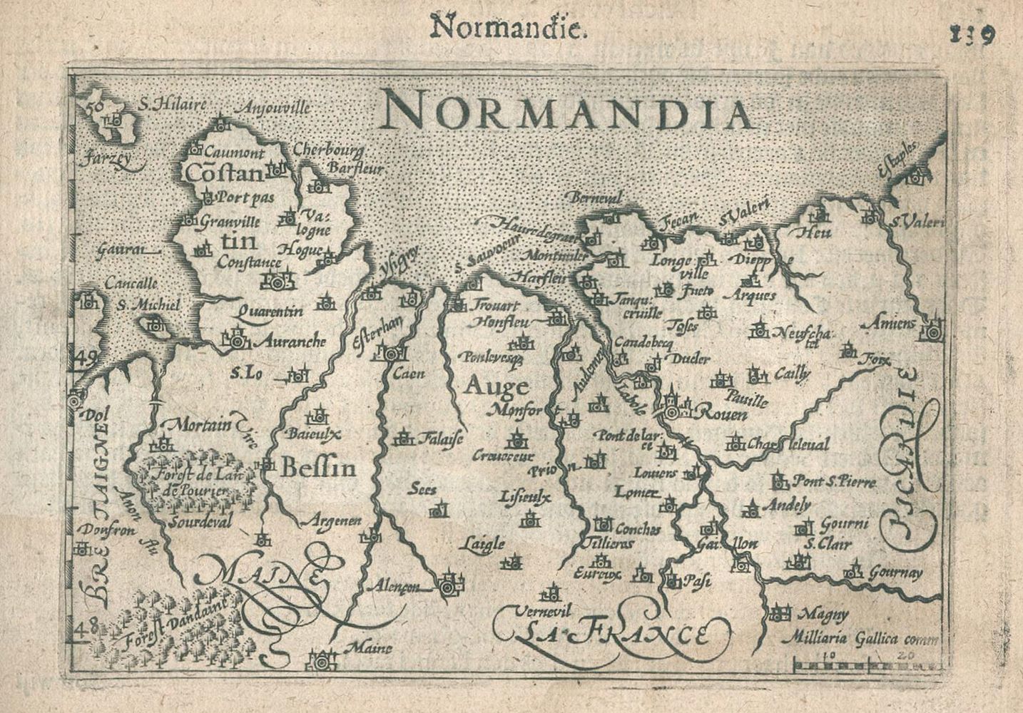 Große Abbildung Nr.1: 133-3001 Normandie.: (Ausland, Frankreich)