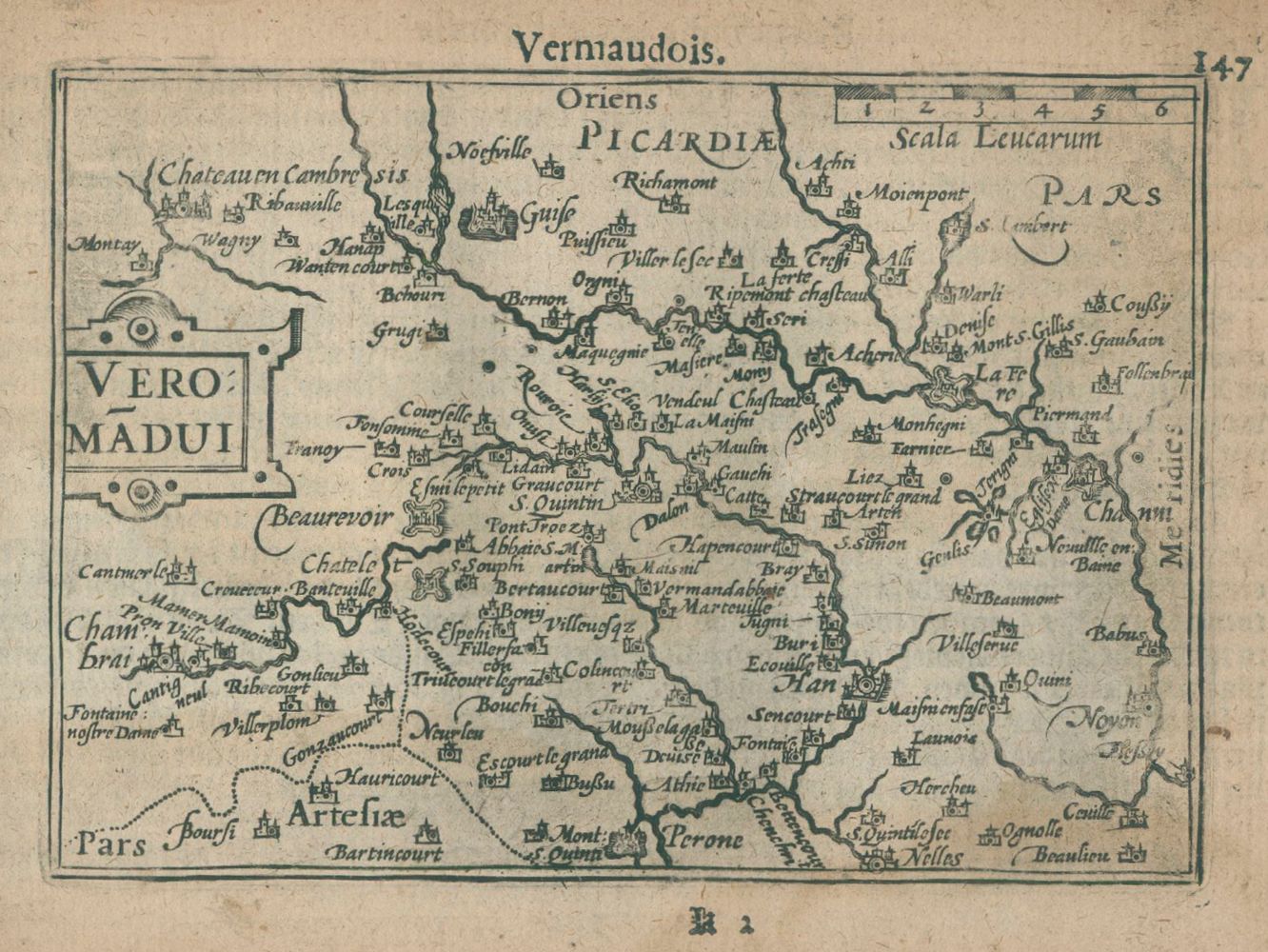 Große Abbildung Nr.1: 133-3007 Picardie, Aisne, Somme: (Ausland, Frankreich)