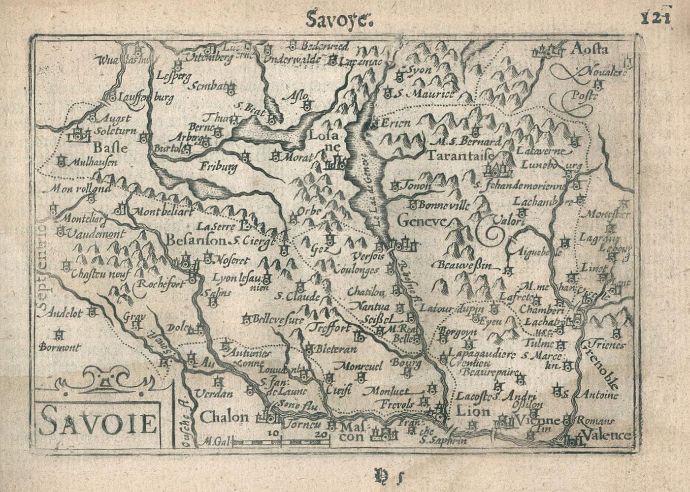 Große Abbildung Nr.1: 133-3011 Savoyen.: (Ausland, Frankreich)