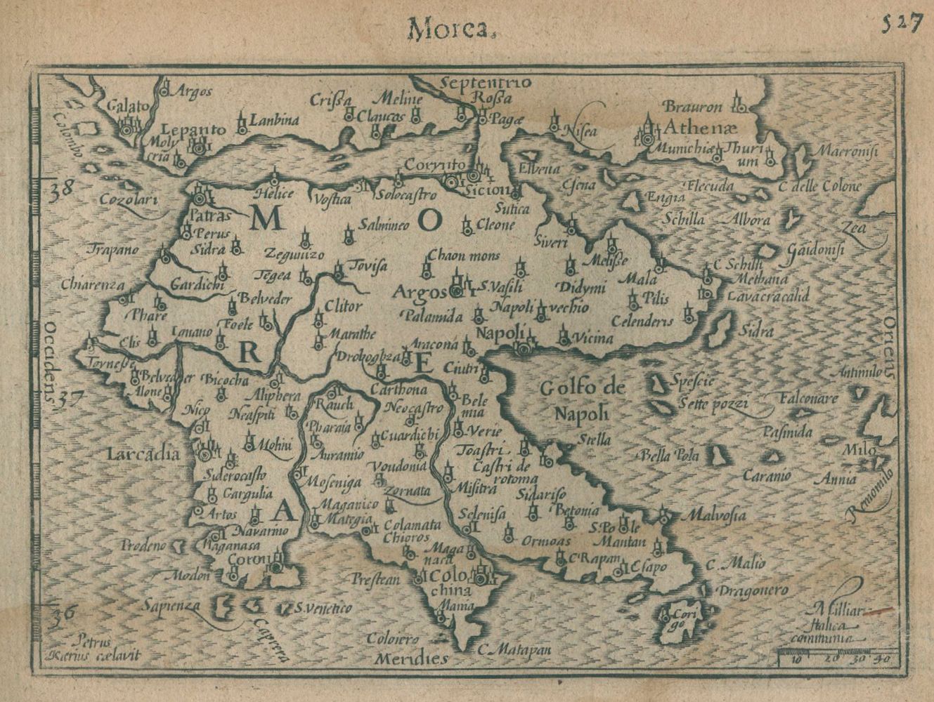 Große Abbildung Nr.1: 133-3017 Peloponnes.: (Ausland, Griechenland)