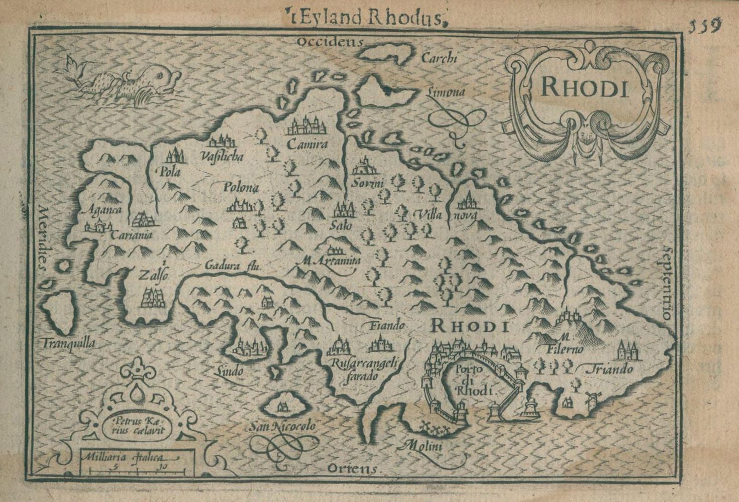 Große Abbildung Nr.1: 133-3018 Rhodos.: (Ausland, Griechenland)