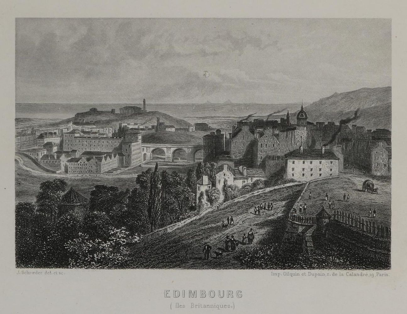 Große Abbildung Nr.26: 133-3025 Edinburgh.: (Ausland, Grossbritannien, Schottland)