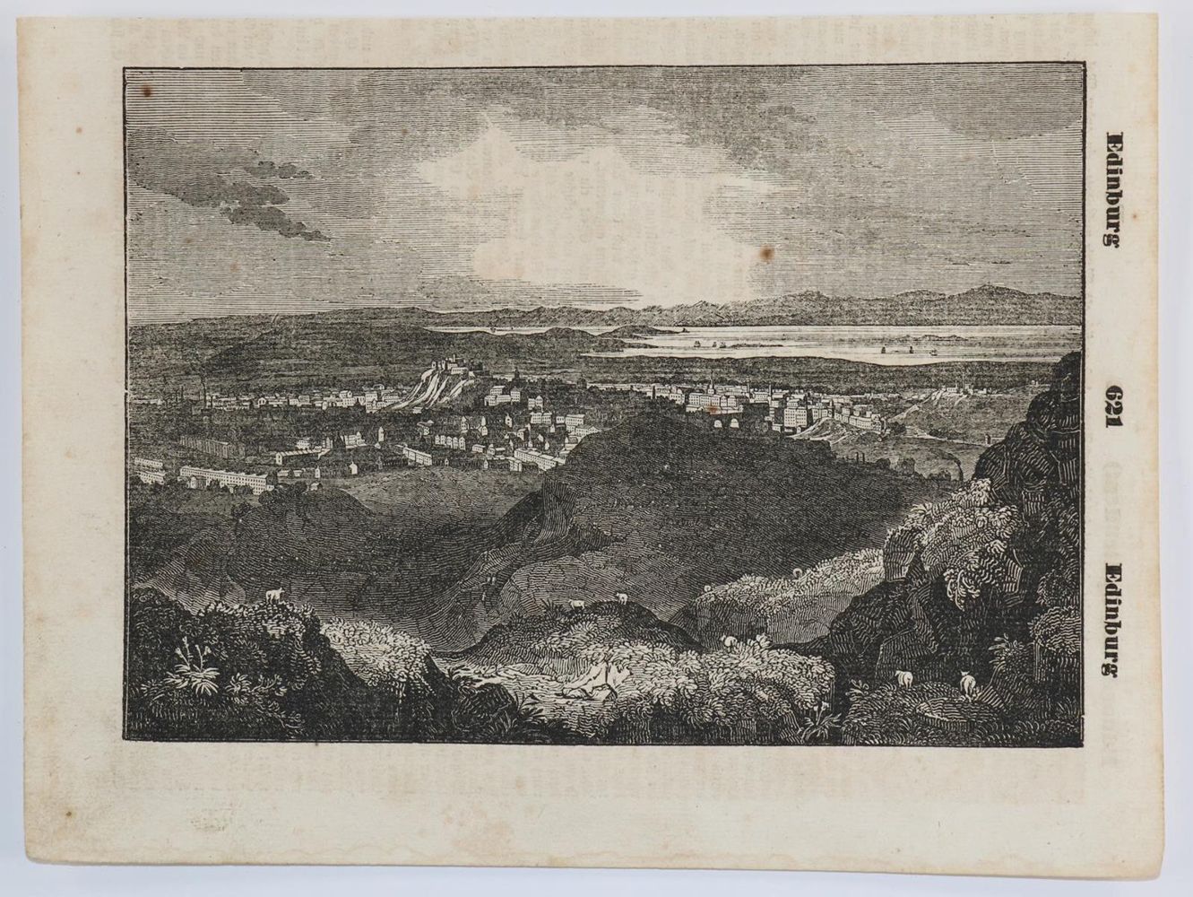 Große Abbildung Nr.3: 133-3025 Edinburgh.: (Ausland, Grossbritannien, Schottland)