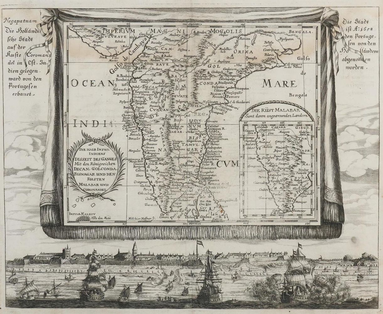 Große Abbildung Nr.1: 133-3029 Coromandel.: (Ausland, Indien)