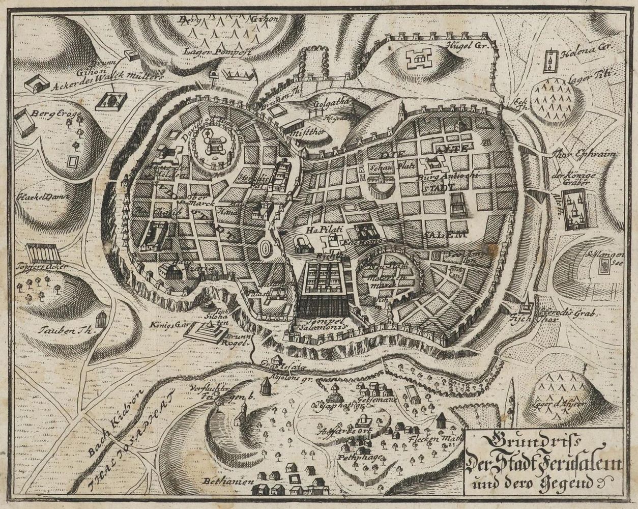 Große Abbildung Nr.1: 133-3032 Jerusalem.: (Ausland, Israel)