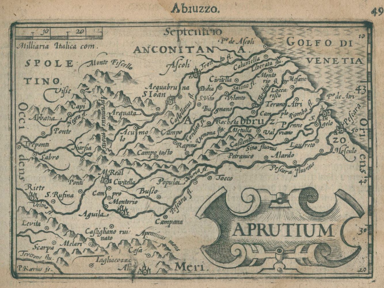 Große Abbildung Nr.1: 133-3033 Abbruzzen.: (Ausland, Italien)