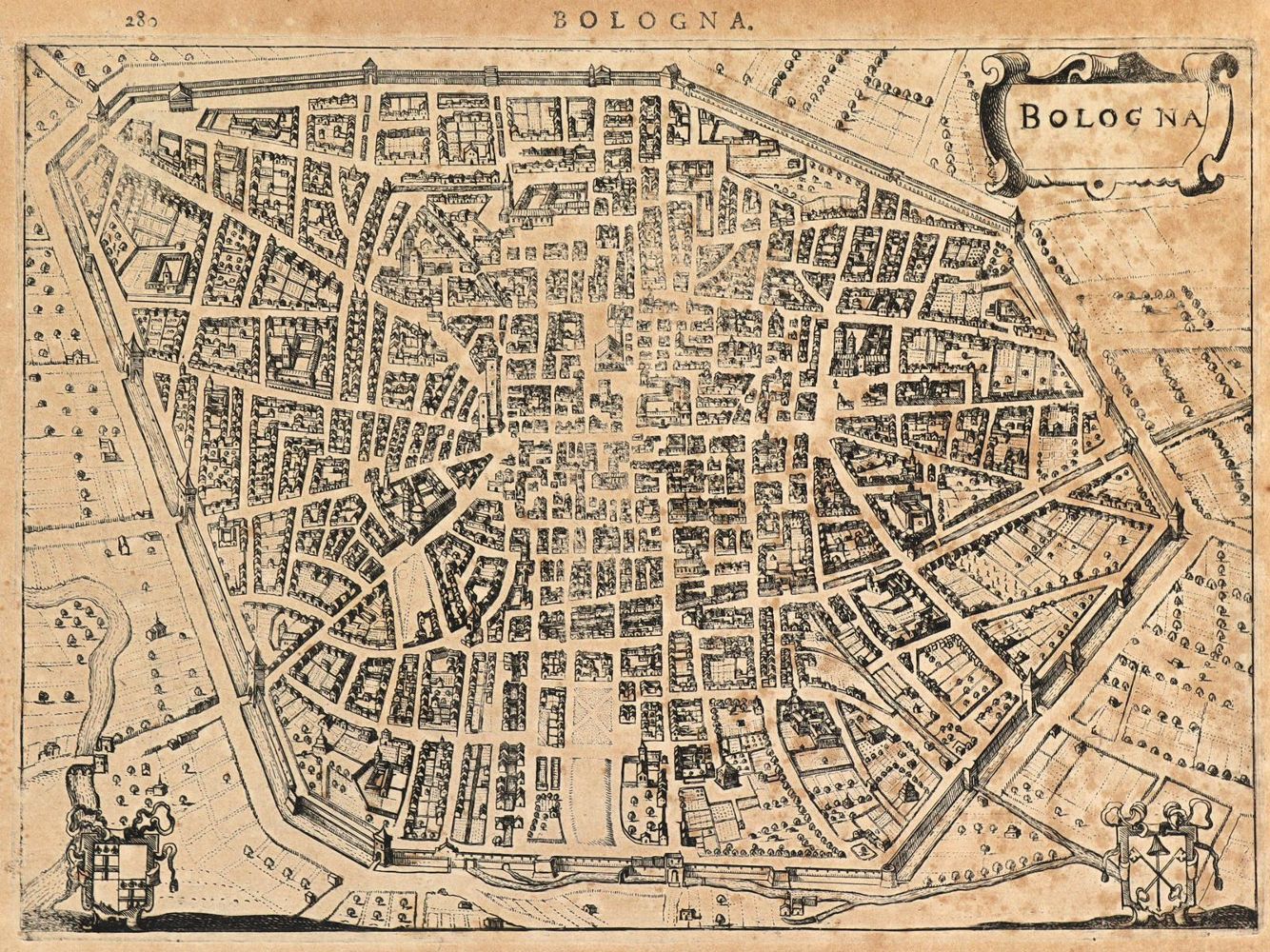 Große Abbildung Nr.1: 133-3034 Bologna.: (Ausland, Italien)