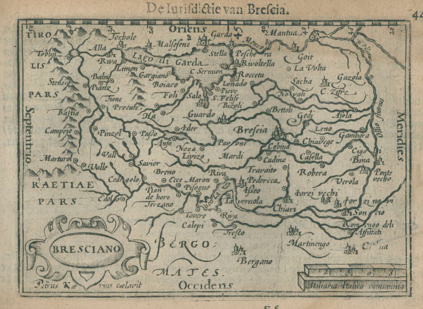 Große Abbildung Nr.1: 133-3035 Brescia.: (Ausland, Italien)