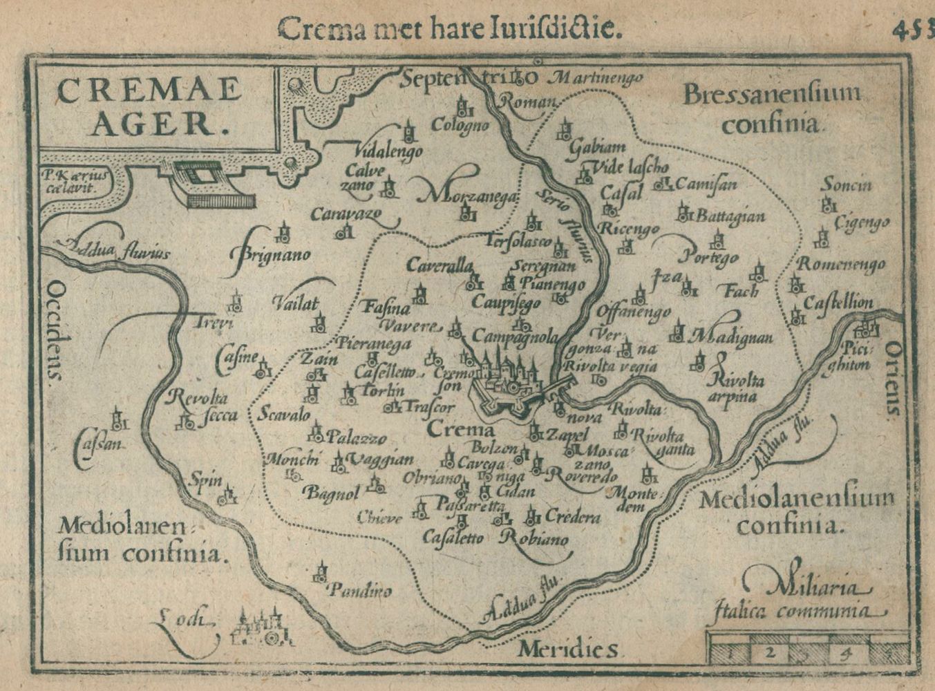 Große Abbildung Nr.1: 133-3038 Crema.: (Ausland, Italien)