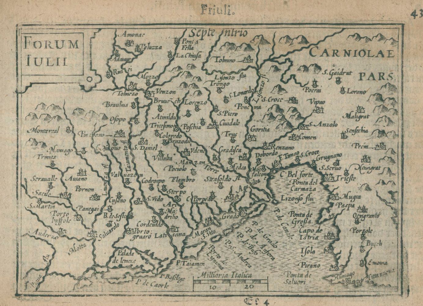 Große Abbildung Nr.1: 133-3041 Friaul.: (Ausland, Italien)