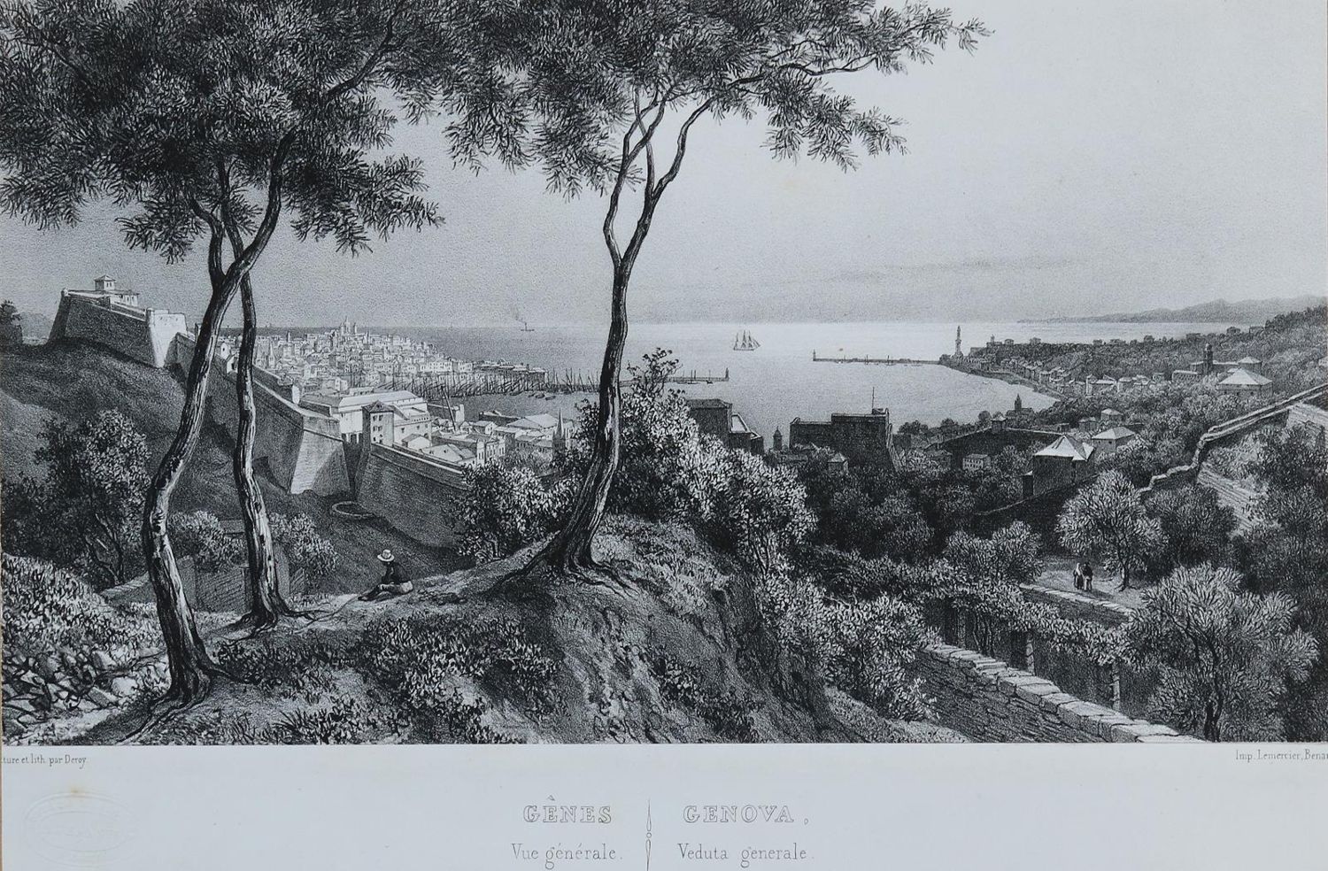 Große Abbildung Nr.5: 133-3043 Genua.: (Ausland, Italien)