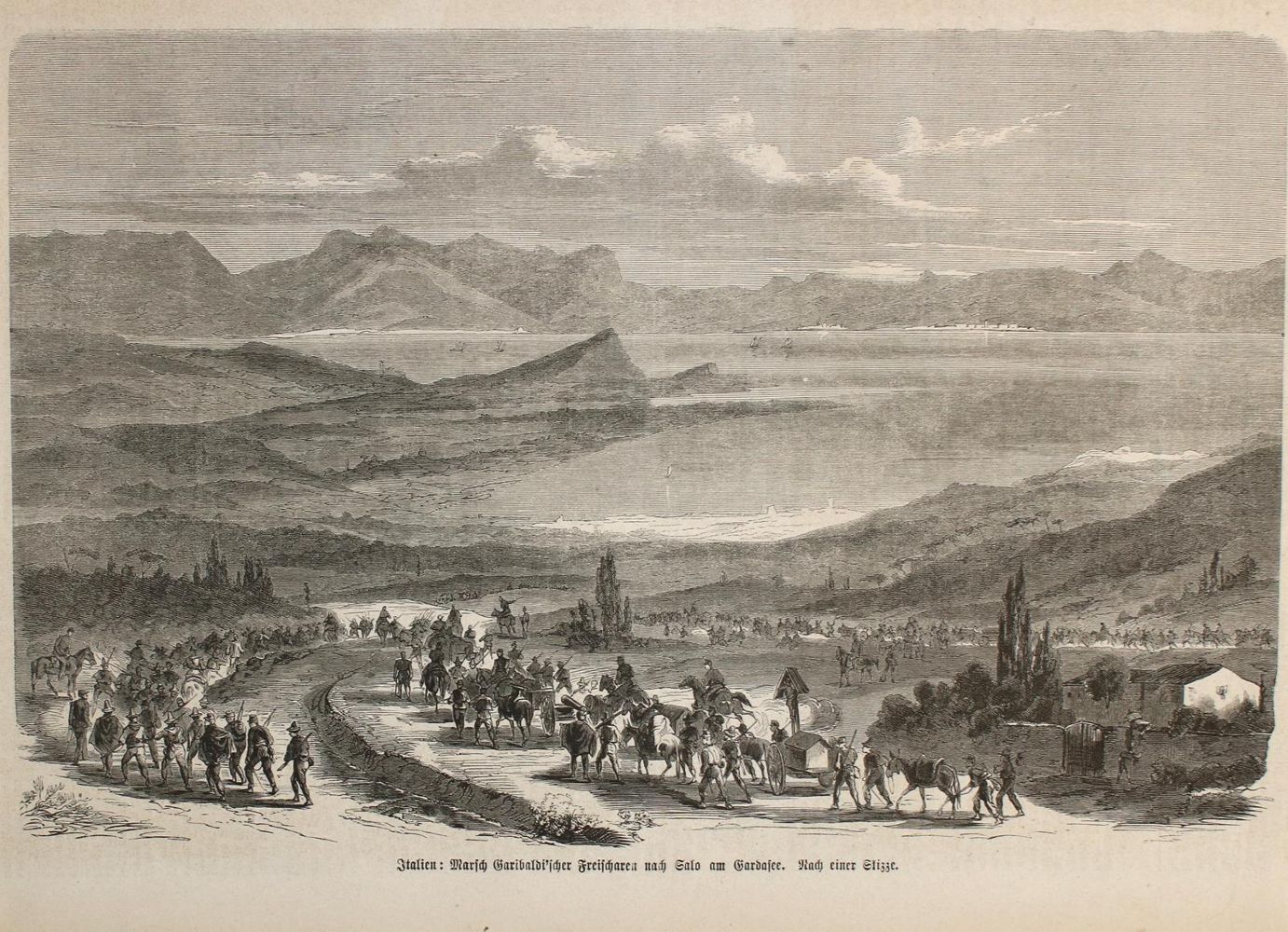 Große Abbildung Nr.2: 133-3056 Konvolut: (Ausland, Italien)