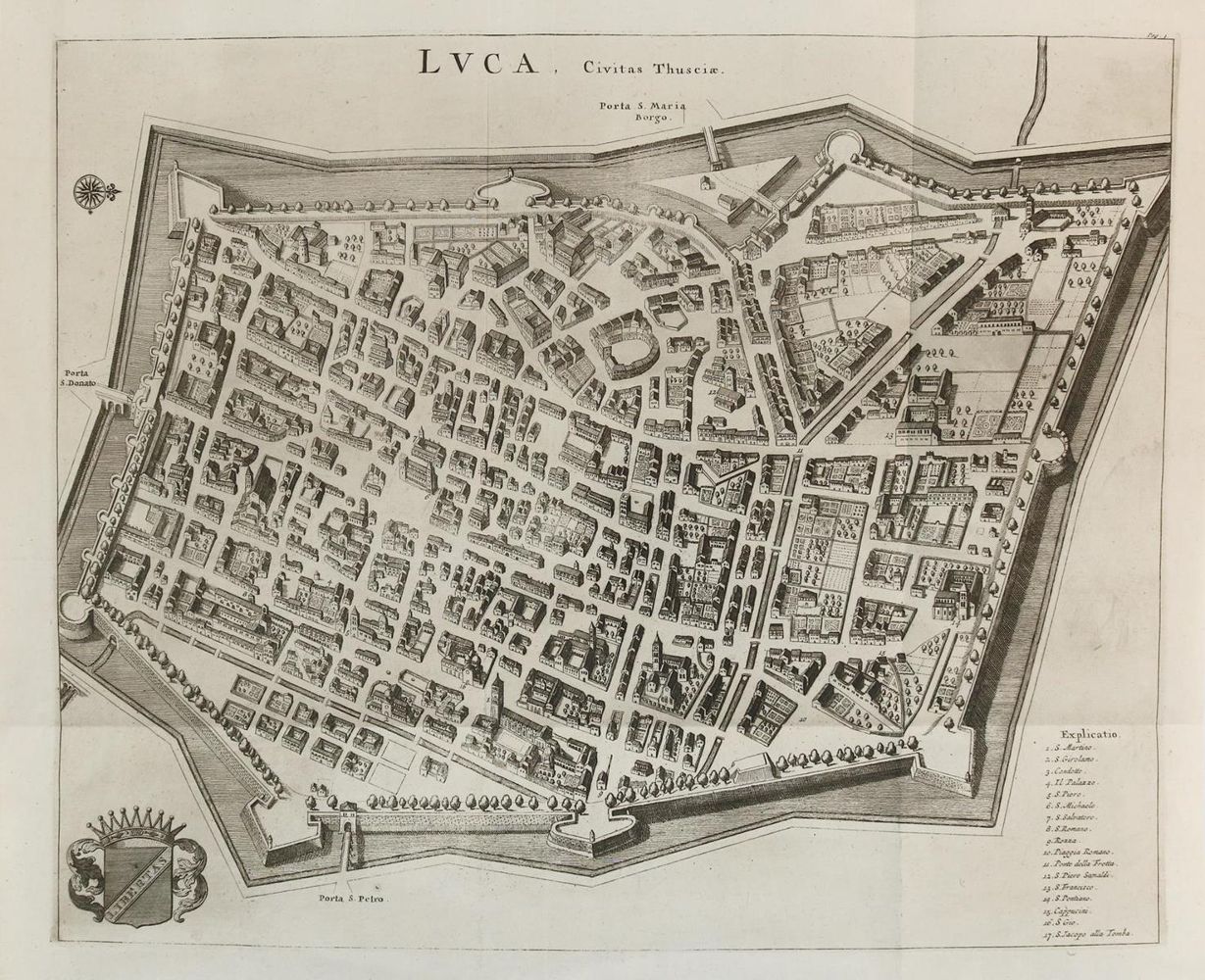 Große Abbildung Nr.1: 133-3058 Lucca.: (Ausland, Italien)