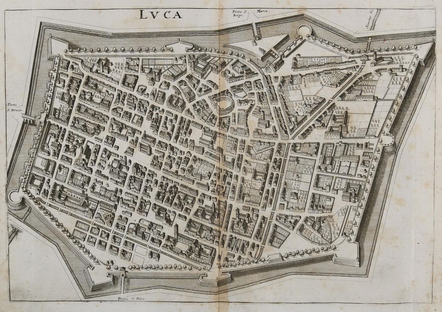 Große Abbildung Nr.1: 133-3059 Lucca.: (Ausland, Italien)
