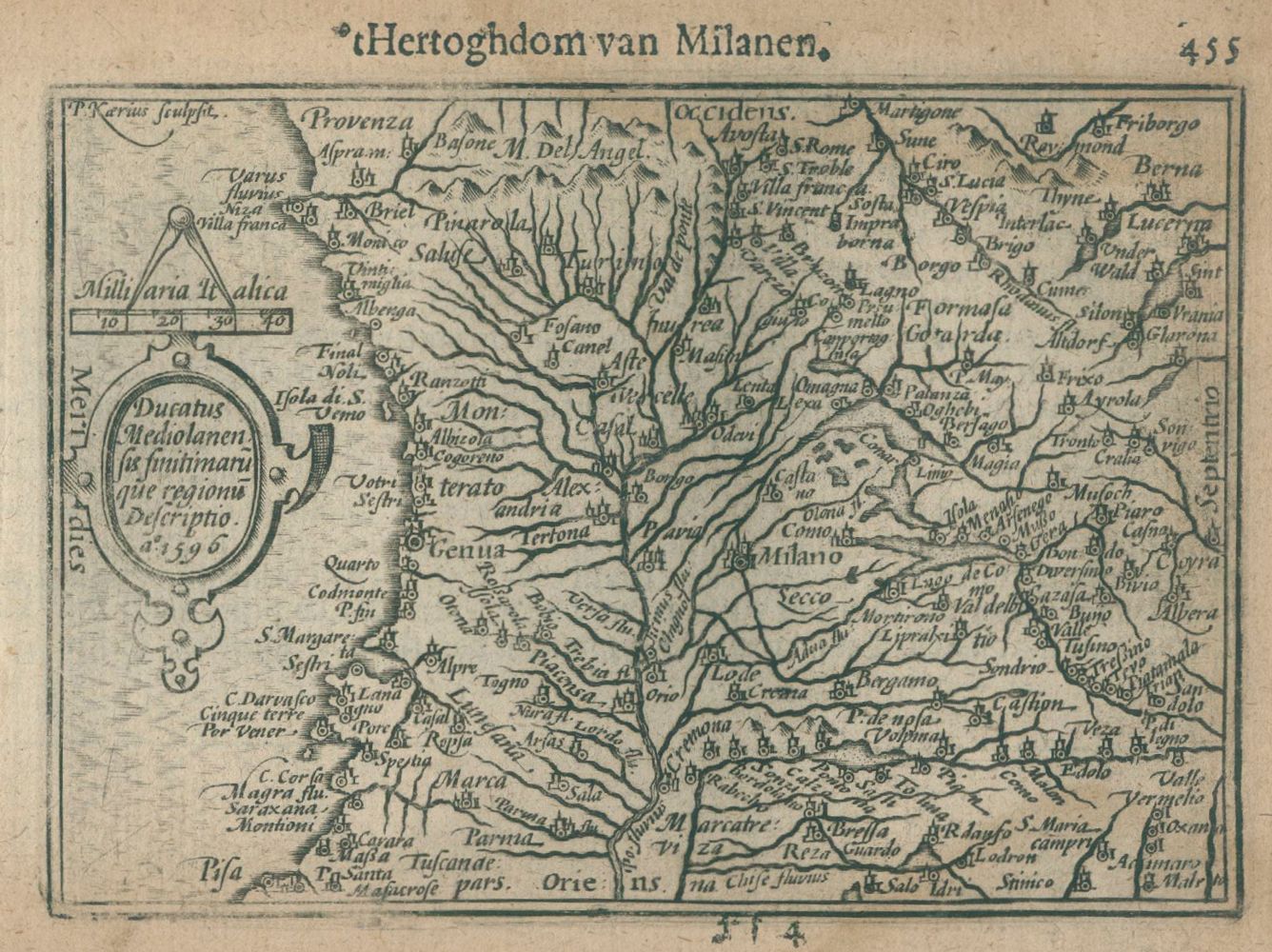 Große Abbildung Nr.1: 133-3060 Mailand.: (Ausland, Italien)