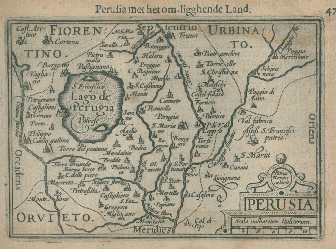 Große Abbildung Nr.1: 133-3066 Perugia.: (Ausland, Italien)
