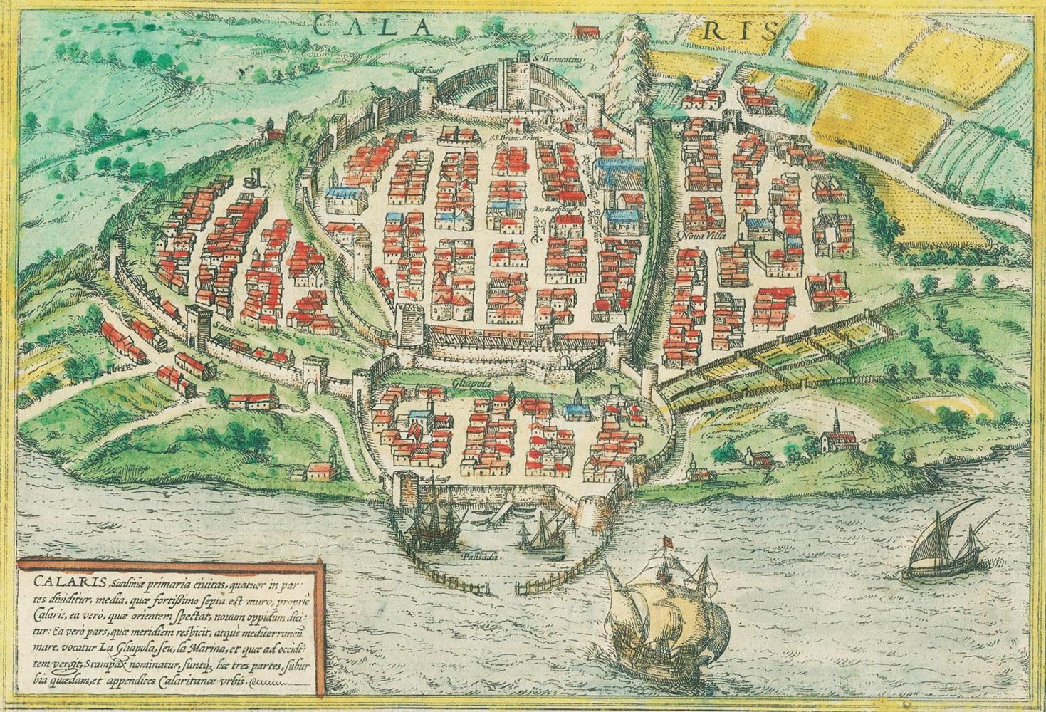 Große Abbildung Nr.1: 133-3075 Cagliari.: (Ausland, Italien, Sardinien)