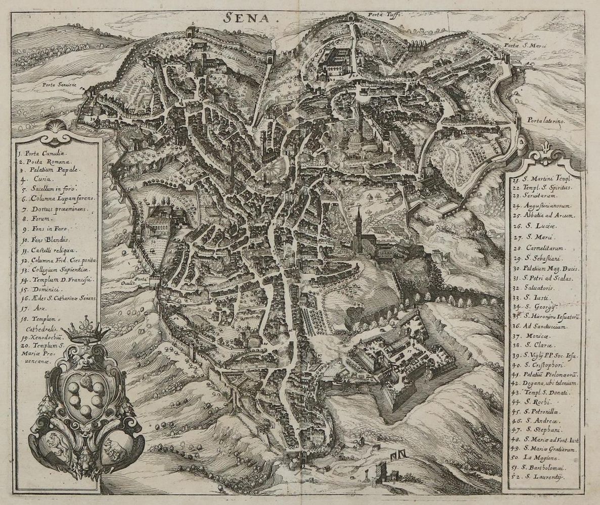 Große Abbildung Nr.1: 133-3077 Siena.: (Ausland, Italien)