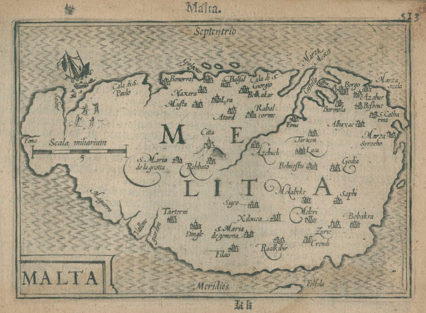 Große Abbildung Nr.1: 133-3100 Malta.: (Ausland, Malta)