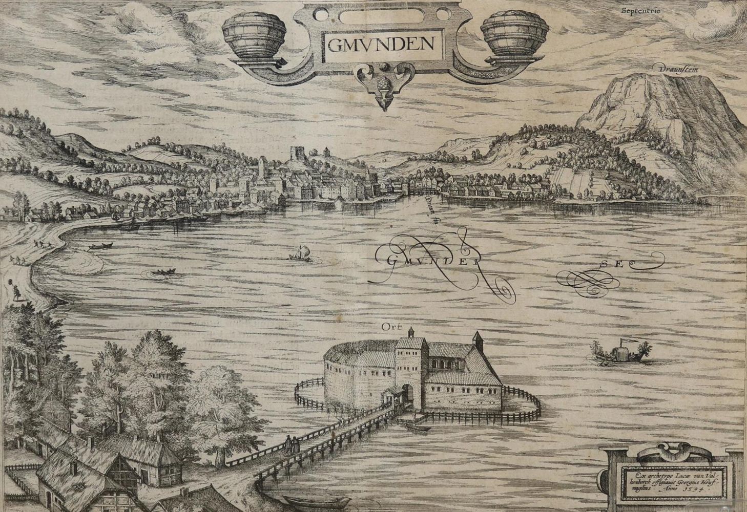 Große Abbildung Nr.1: 133-3105 Gmunden.: (Ausland, Österreich)