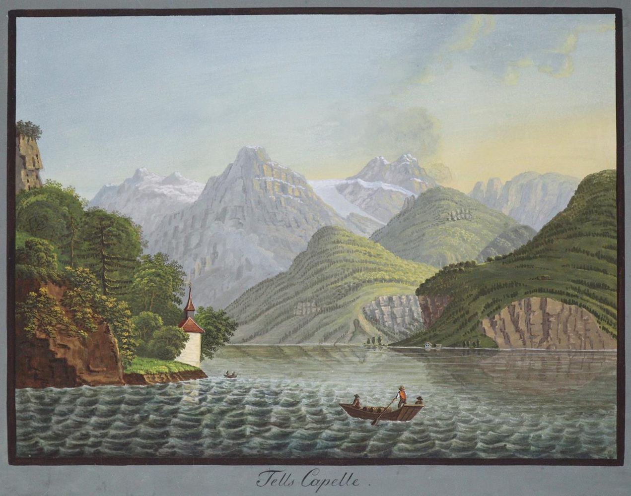 Große Abbildung Nr.1: 133-3150 Tellskapelle.: (Ausland, Schweiz, Vierwaldstättersee)