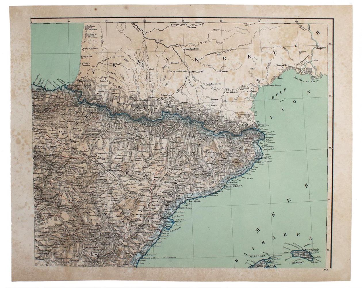 Große Abbildung Nr.7: 133-3166 Spanien u. Portugal.: (Ausland, Spanien)