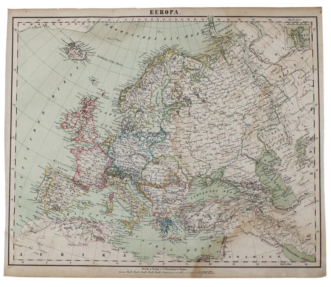 Große Abbildung Nr.1: 133-3187 Konvolut: (Ausland, Weltkarten)