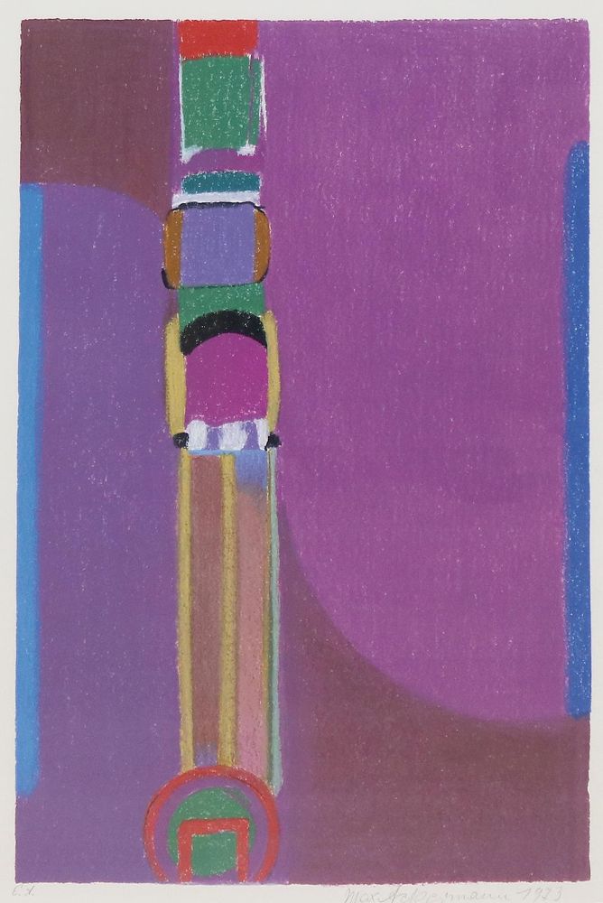 Große Abbildung Nr.1: 133-3199 Ackermann, Max: (Künstlergraphik)