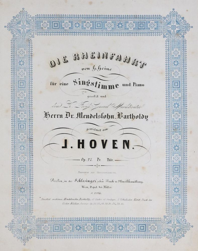 Große Abbildung Nr.1: 133-325 Hoven,J.: (Musik, Schubert)