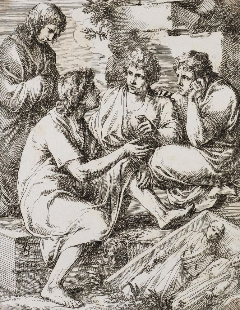 Große Abbildung Nr.2: 133-3278 Bergler d. J., Josef: (Künstlergraphik)