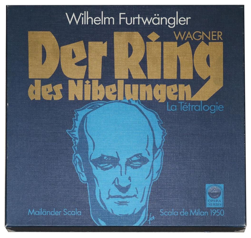Große Abbildung Nr.1: 133-328 Schallplatten.: (Musik, Wagner)