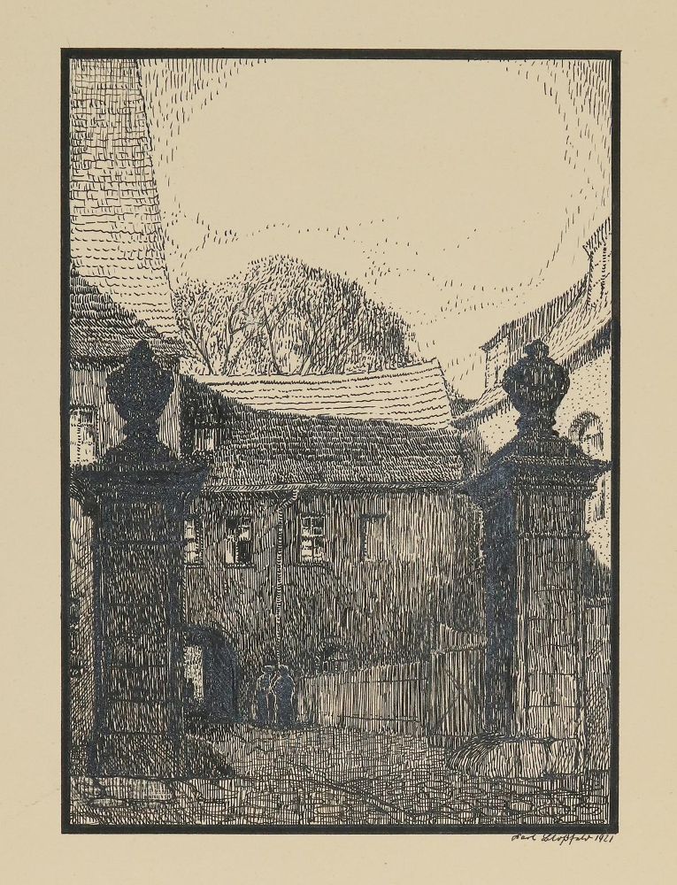 Große Abbildung Nr.1: 133-3297 Blossfeld, Karl: (Künstlergraphik)