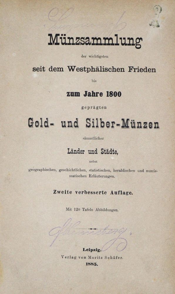 Große Abbildung Nr.3: 133-331 Fliessbach,F.: (Numismatik u. Siegelkunde)